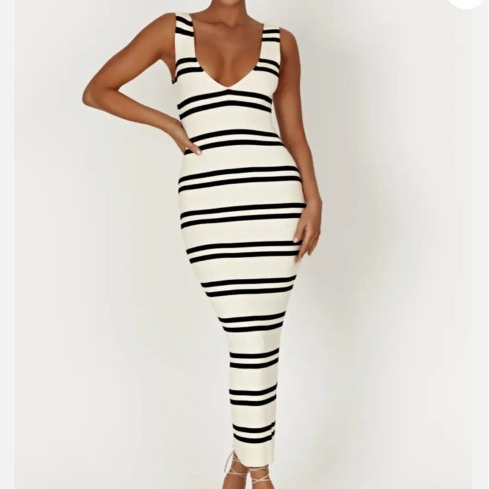 Meshki Henrietta Knit Dress - NEVER WORN